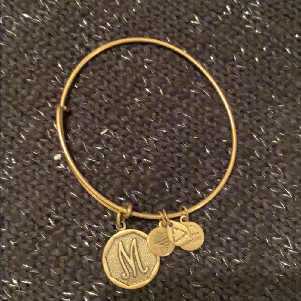 Alex + Ani Initial M Bangle